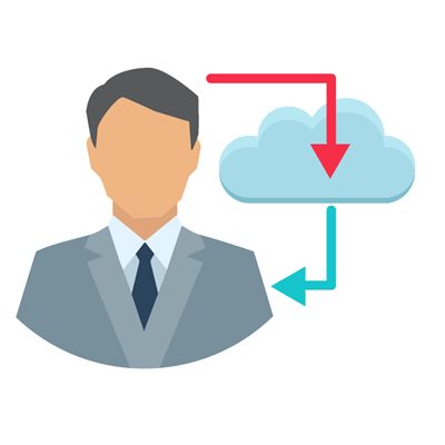 Big data analytics technology flat icons set with internet cloud and graphic analysis symbols abstract isolated illustration vector